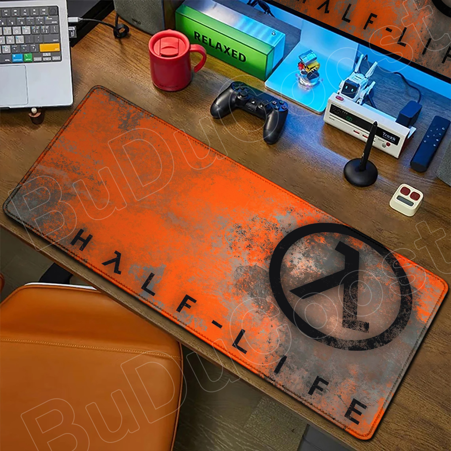 Large Gaming Half-Life Logo Mo - Gaming Keyboard Half recension och pris
