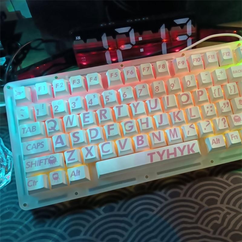 132Keys Big Letter PBT Keycap  - Gaming Keyboard Best recension och pris