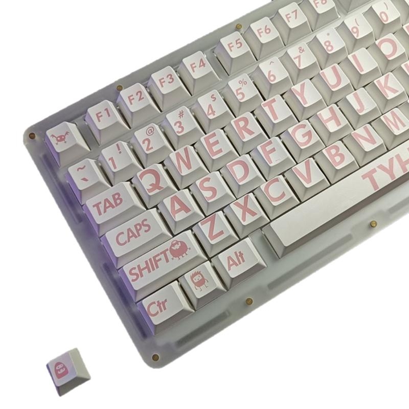 132Keys Big Letter PBT Keycap  - Gaming Keyboard Best recension och pris