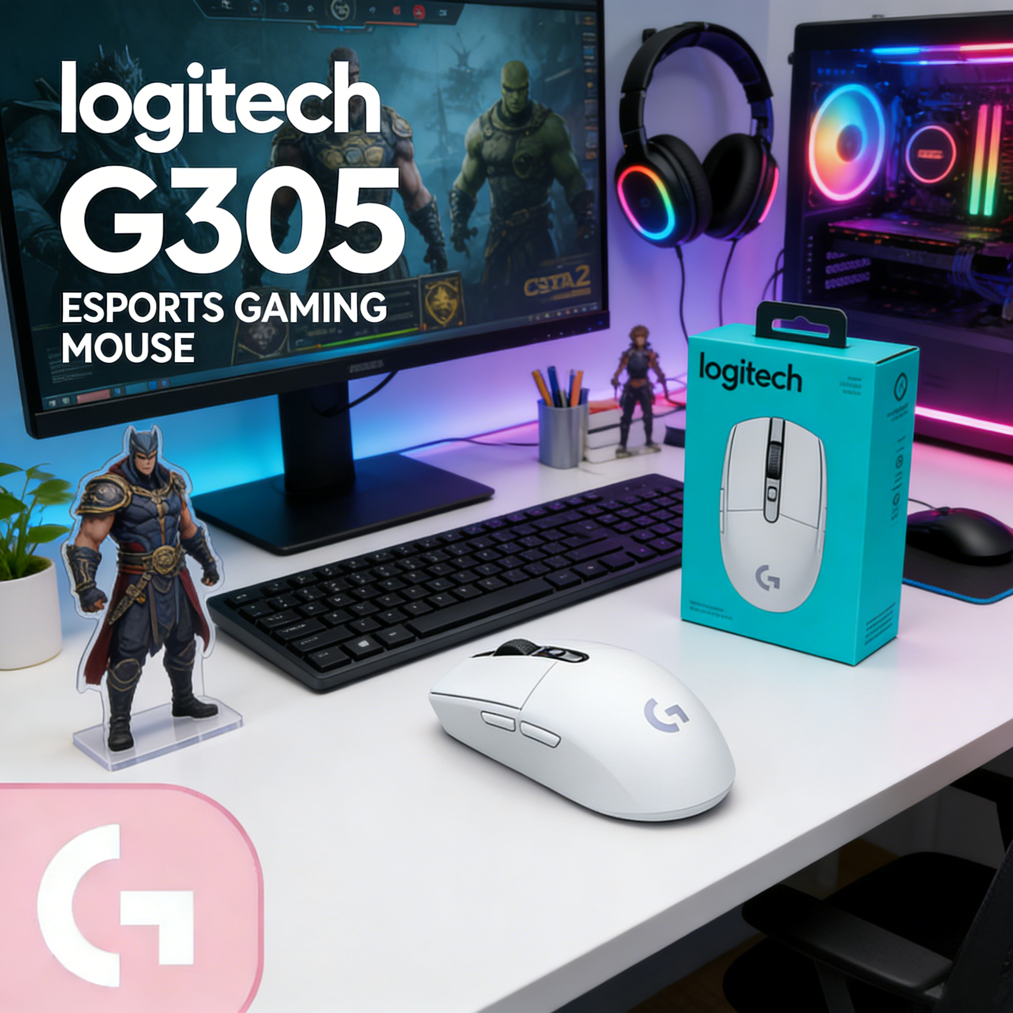 Logitech G305 Daedalus Rex LIG - Keyboard Gaming Mac recension och pris