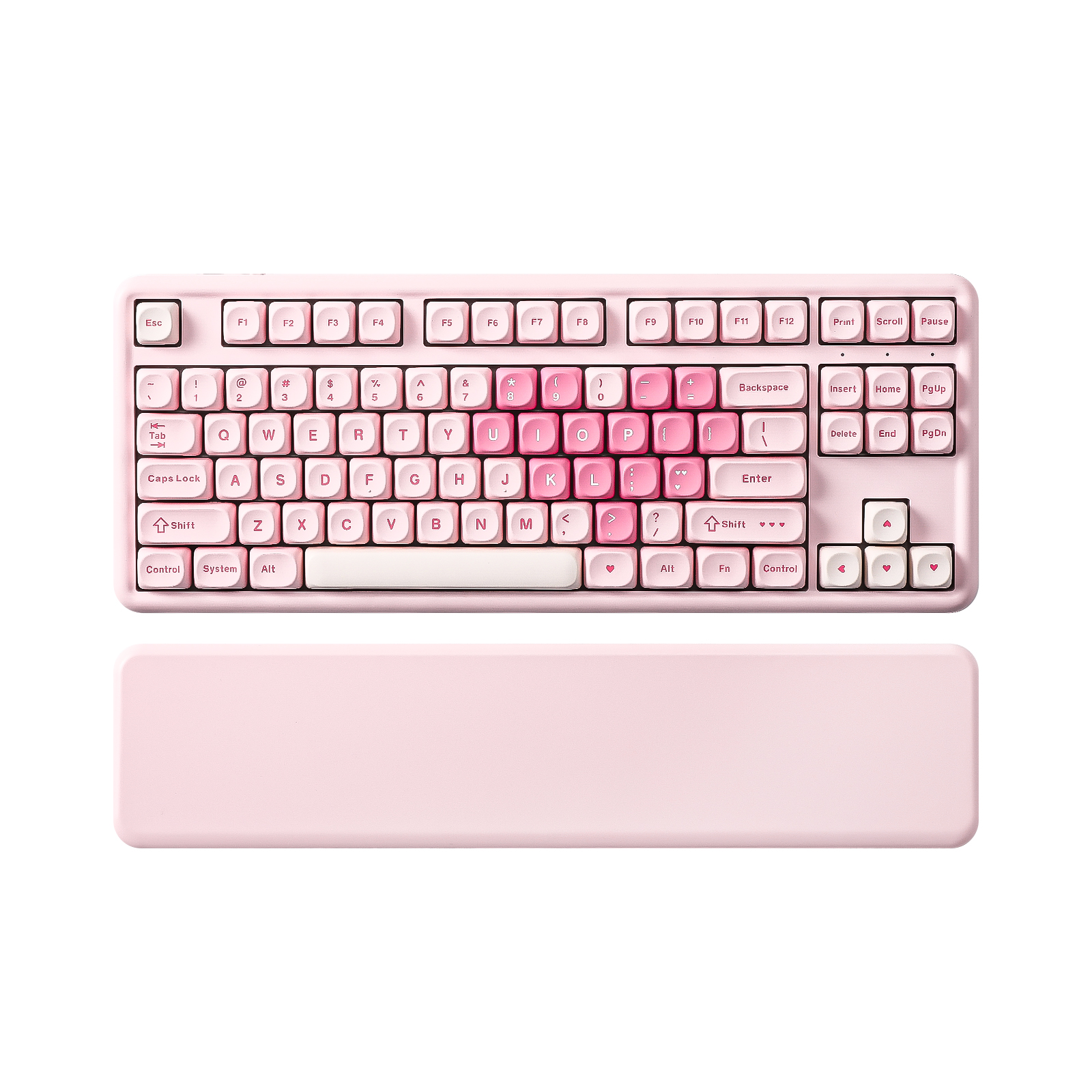 YUNZII B87 Pink Mechanical Gam - Keyboard Gaming Mac recension och pris