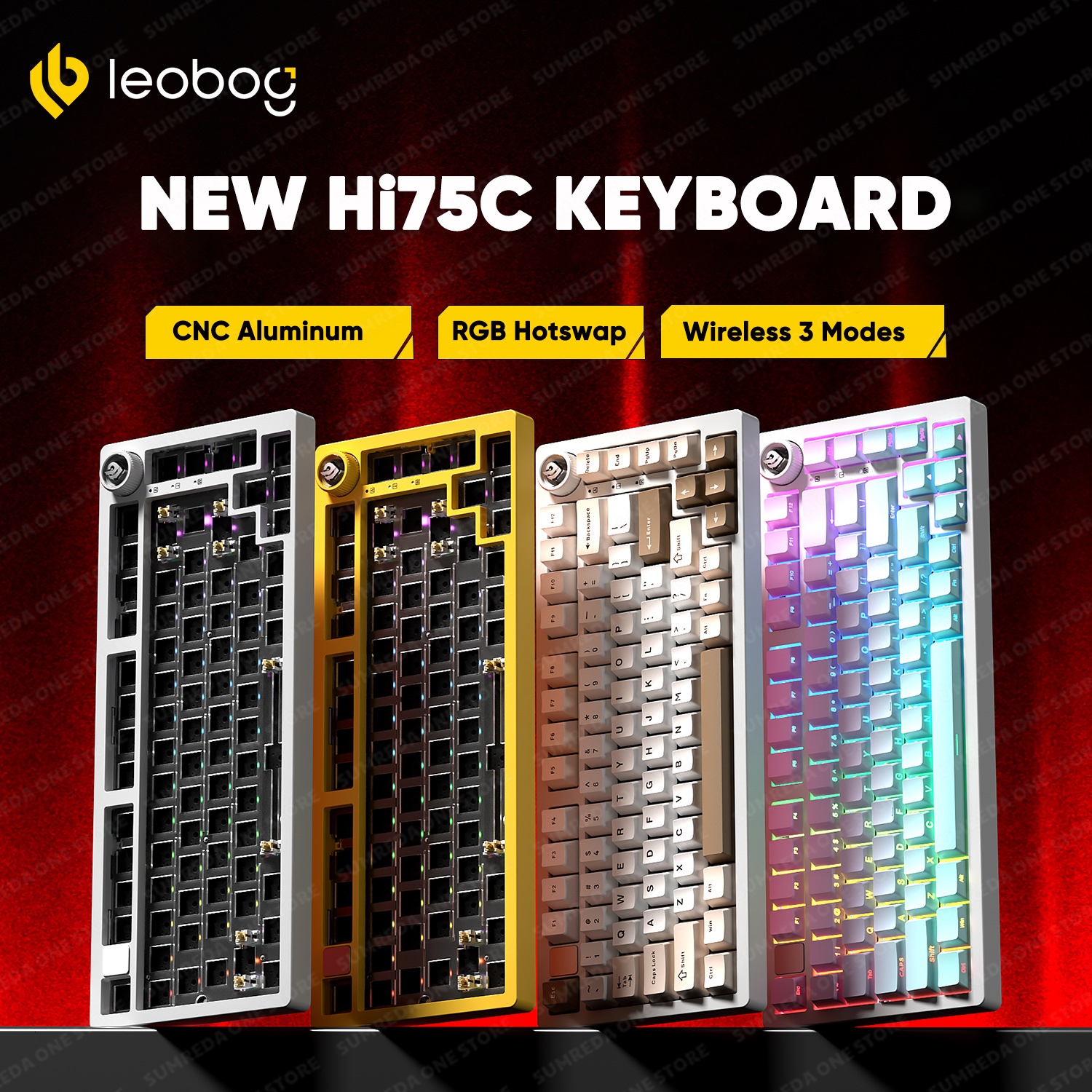 Leobog Hi75C Hi75 Hi75C Pro Al - Gaming Keyboard Number Pad recension och pris