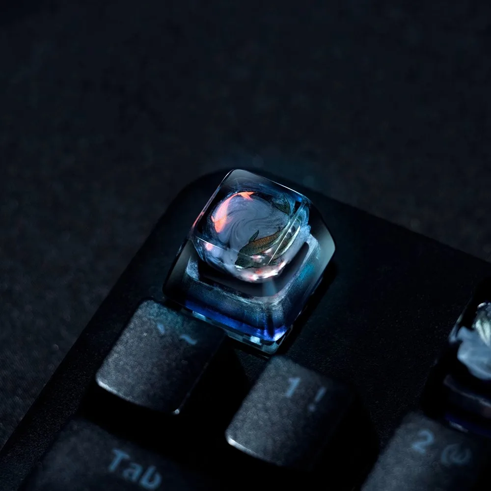 Original Chinese Style Koi Fis - Gaming Keyboard Typewriter recension och pris