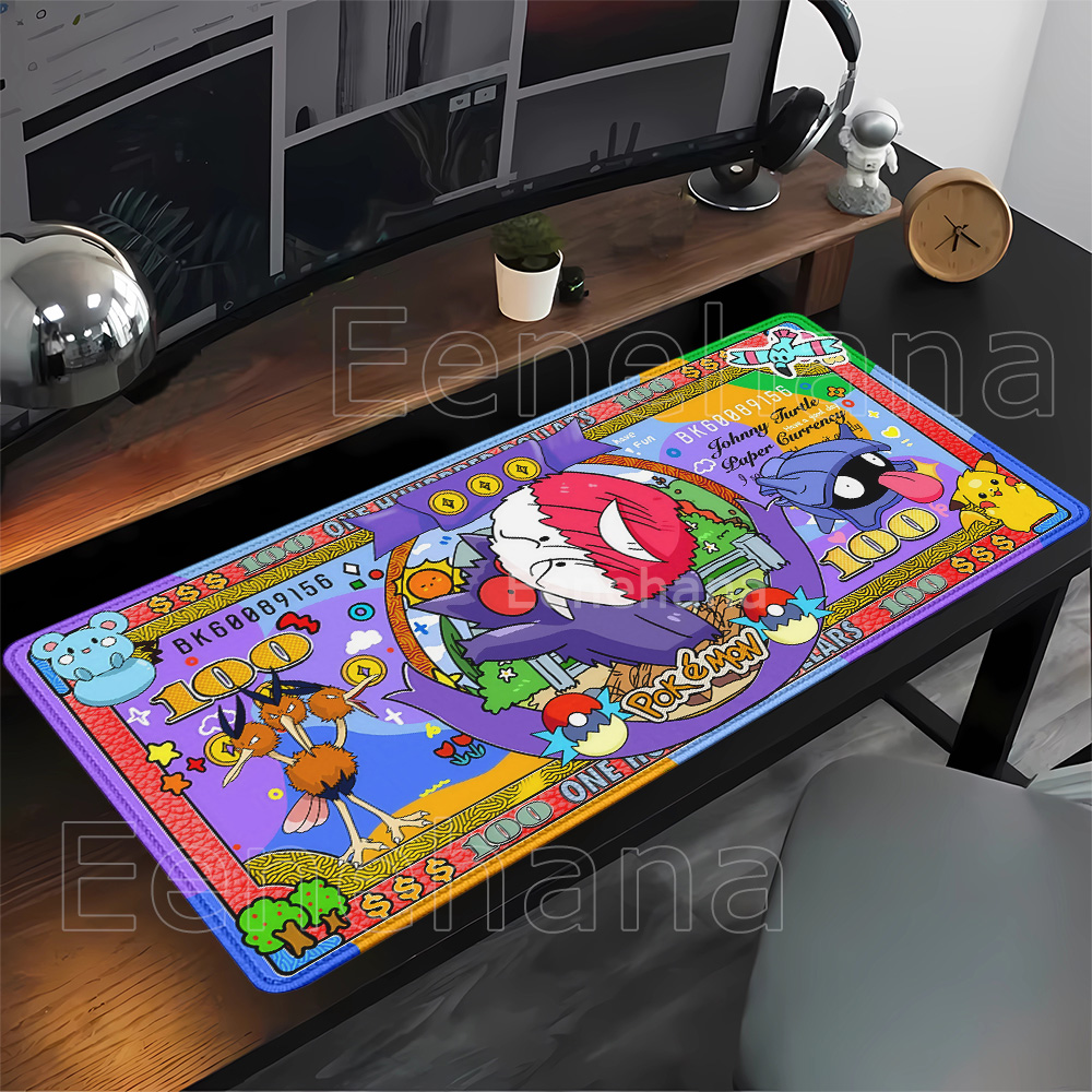 Pokemon banknotes Kawaii Anime - Gaming Keyboard Typewriter recension och pris