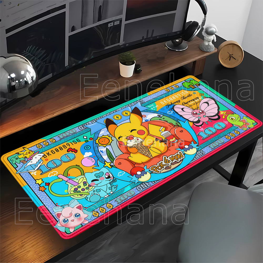 Pokemon banknotes Kawaii Anime - Gaming Keyboard Typewriter recension och pris