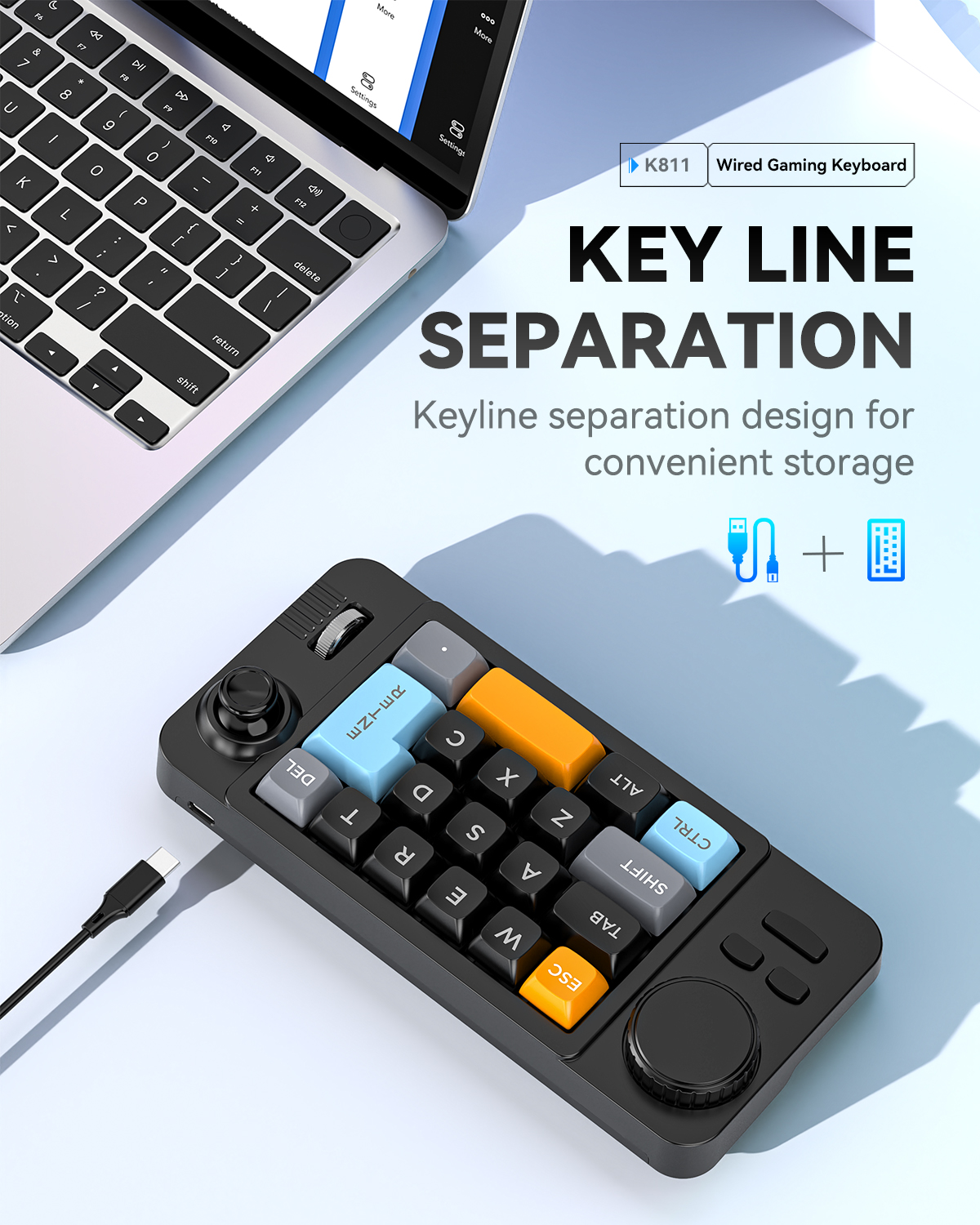 Hot Swap Wired Mechanical Keyb - Gaming Keyboard Half recension och pris