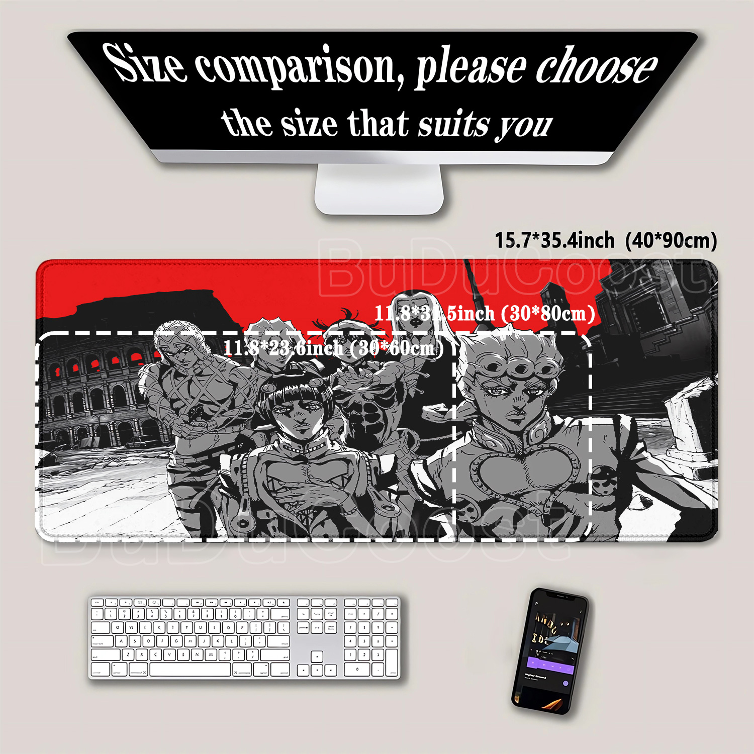Anime Jojo Bizarre Adventure M - Gaming Keyboard Typewriter recension och pris