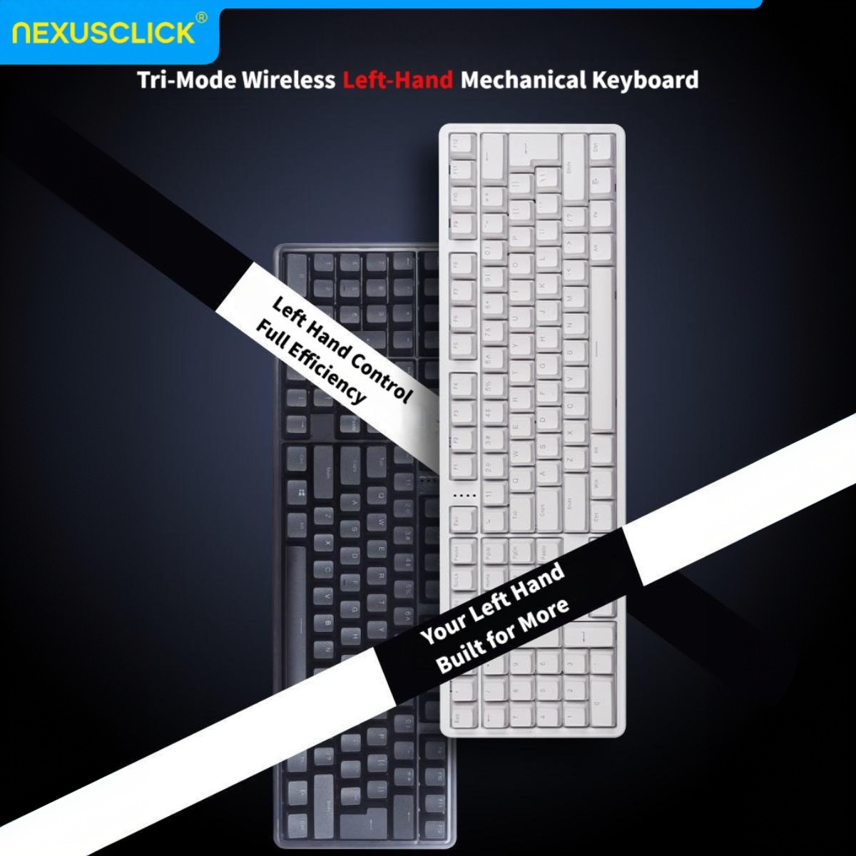 NexusClick Ergonomic Left Hand - Gaming Keyboard Number Pad recension och pris