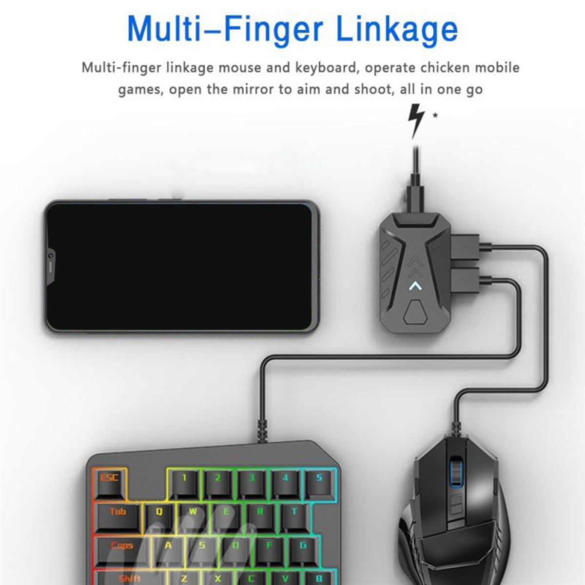 A57G-Keyboard and Mouse Conver - Gaming Keyboard And Mouse Converter For Mobile recension och pris
